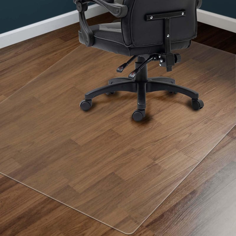 PHOUZIN Clear Chair Mat for Hardwood Floors 36"x48" - Office Desk Chair Mat Protector Easy Glide for Rolling Chairs, Home & Computer Use - Image 1